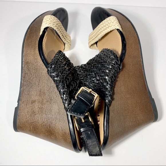 ☀️ wedge sandals black - Picture 1 of 8